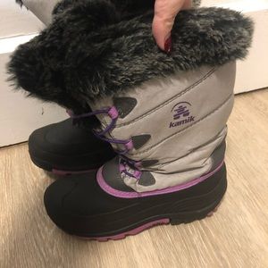 Kamik winter snow ski boots size 5